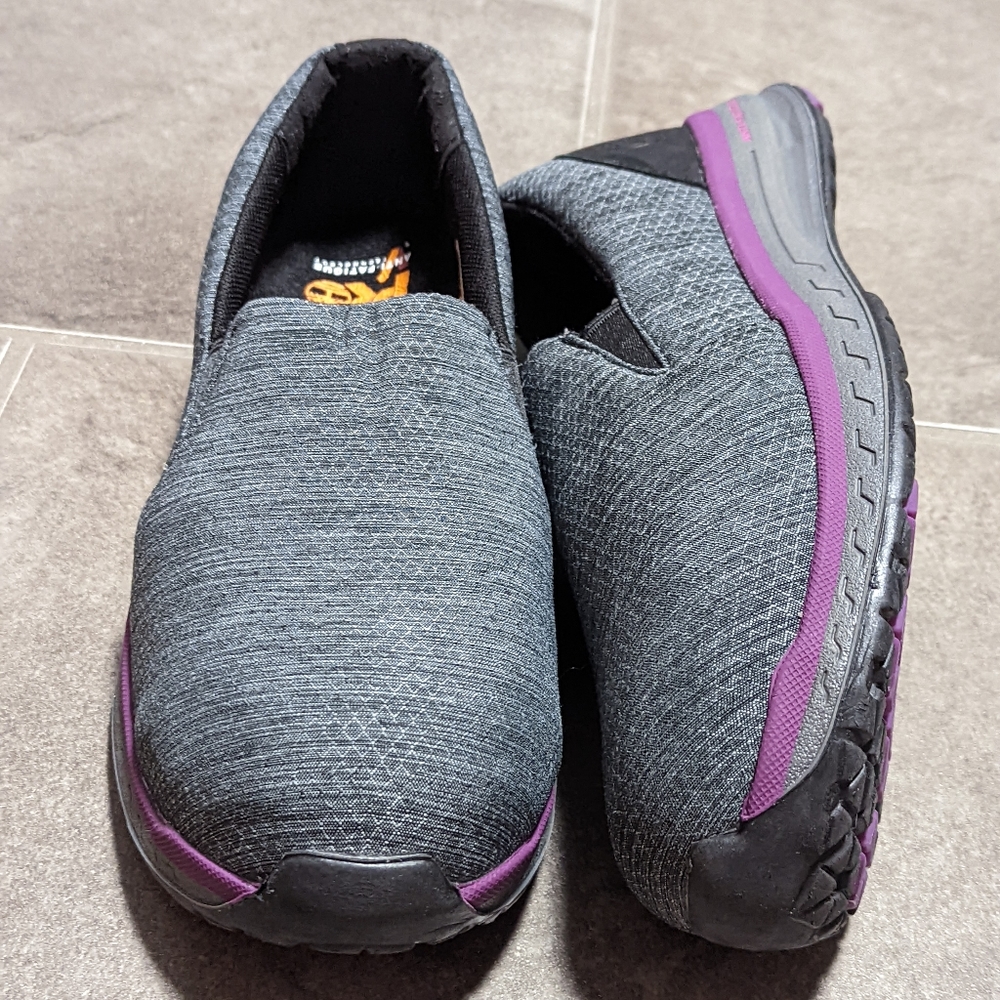 WOMEN'S TIMBERLAND PRO DRIVETRAIN SLIP-ON WORK SHOES